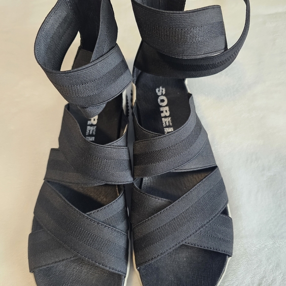 Sorel Sandals Black Size 9 Strappy - Picture 5 of 8